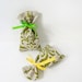 Green Damask Favor Bag