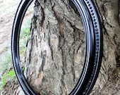 Large Black Oval Picture Frame Photography Prop