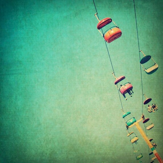 photography, mid century, summer photography, Santa Cruz photography, california, nostalgic art, nursery wall - SkyGlider II, 8x8 photo