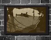 Star Wars Print Poster Movie poster star wars illustration Dagobah art Size 11x17