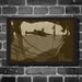 Star Wars Print Poster Movie poster star wars illustration Dagobah art Size 11x17