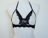 Lace Open Cup Bra- Free Shipping