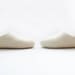 Simple felted kid size slippers