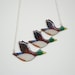 Flying Ducks Necklace
