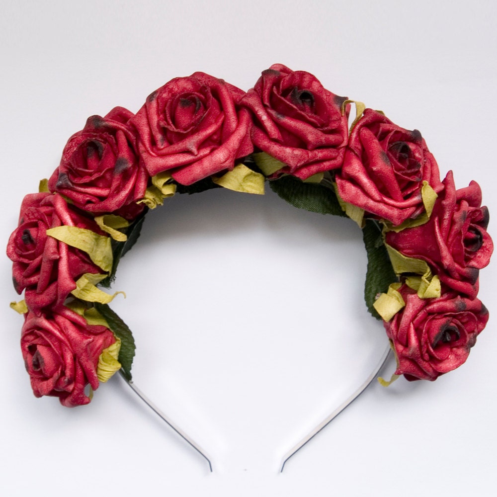 Whole Lotta Rosie Headband - Wine