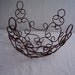 rustic metal basket