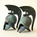 Bronze Helmet with Serpent Crest - Ancient Greek Corinthian
