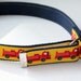 Panda Bear Belt with Webbing Black, White and Pink