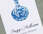 Ming Vase Calling Card  - Set of 50