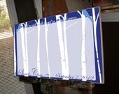 Guest Book, Wedding Guestbook, Personalized Guestbook, Personalized Picture Frame, Alternative GuestBook, 18 x 30 Birch