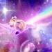 SALE - I Can Show You The World - 8 x 10 - Digital Cat and Furby Art Print - Featured on Buzzfeed