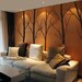 nursery decal trees wall decal winter trees vinyl wall decal baby room black decal-5 Winter Trees