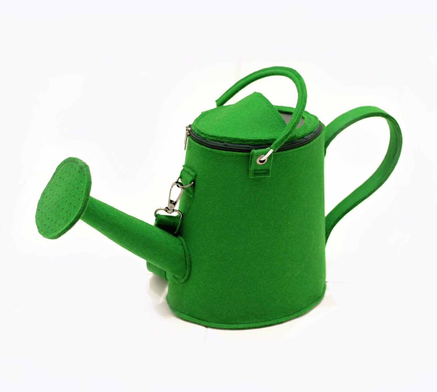 Green Felt Watering Pot Bag