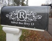 Custom Mailbox decal (Set of 2)