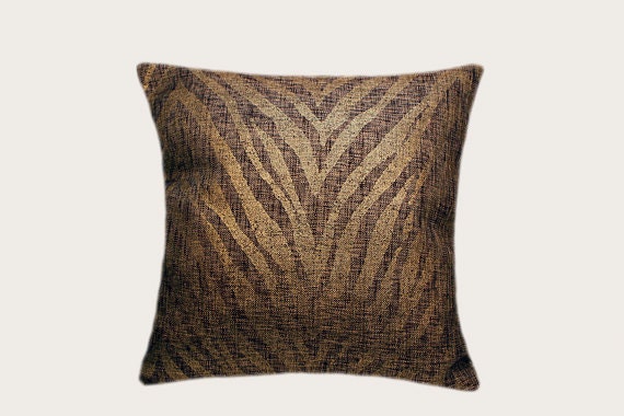 Zebra Print Decorative Pillows