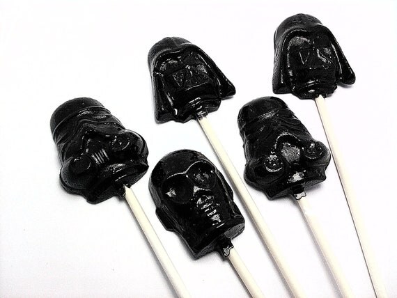 Buy 10 Get 10 Free - STAR WAR LOLLIPOPS - Hard Candy Lollipops