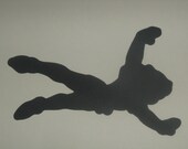 Peter Pan Silhouette,Disney character, Captain Hook, Tinkerbell, framing, birthday invitations, banners, favor bags