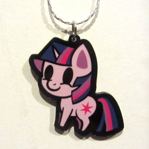 MLP Acrylic Necklace - Twilight Sparkle