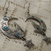 Vintage Coyote Howling Southwestern Dangle Earrings by JJ
