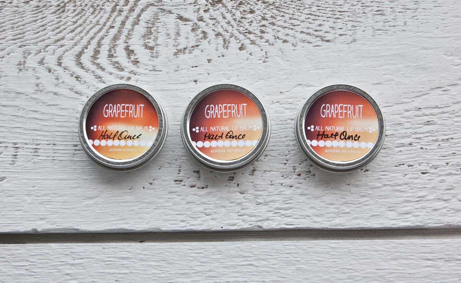 Grapefruit - natural lip balm