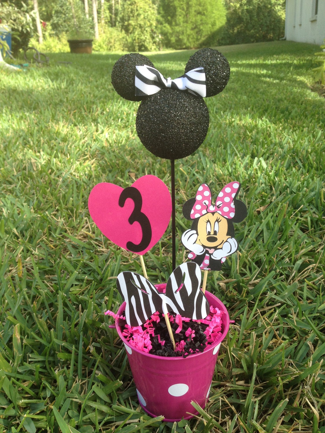 Minnie Mouse birthday decoration