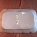 Vintage Hand Painted Dish Rectangular Shape Pink Roses Gold Edging Unmarked Dresser Tray TREASURY ITEM