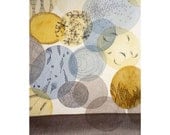 8x12 digital print from watercolor painting. Affordable modern art for your home.