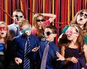 READY TO SHIP: Fall Colors Photo Booth Backdrop and Braided Swag
