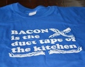 Mens Bacon tshirt funny bacon lover t shirt pig ham foodie kitchen geek humor men geekery tee internet duct tape meme clothing gift husband