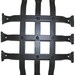 Old Ironworks Hardware - Flat Bar Fish Tail Door Grille - 10" X 12"