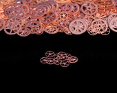 10x COPPER - 1/2 Inch (12.7mm) SteamPunk Gears