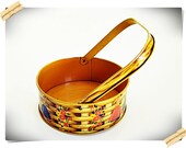 Victorian Themed Tin Basket