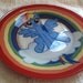 Rainbow Dash glass plate