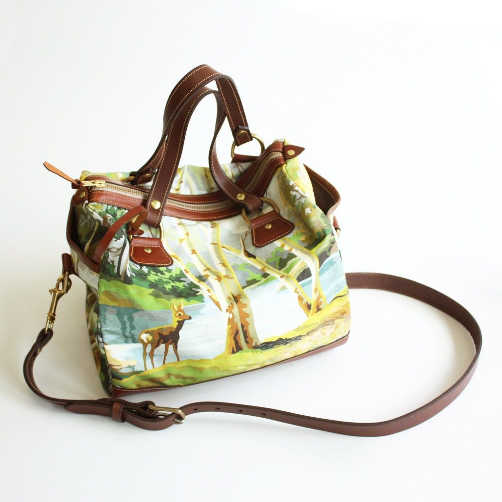 Sac Bambi, collaboration Norwegian Wood & Kimberly Fletcher