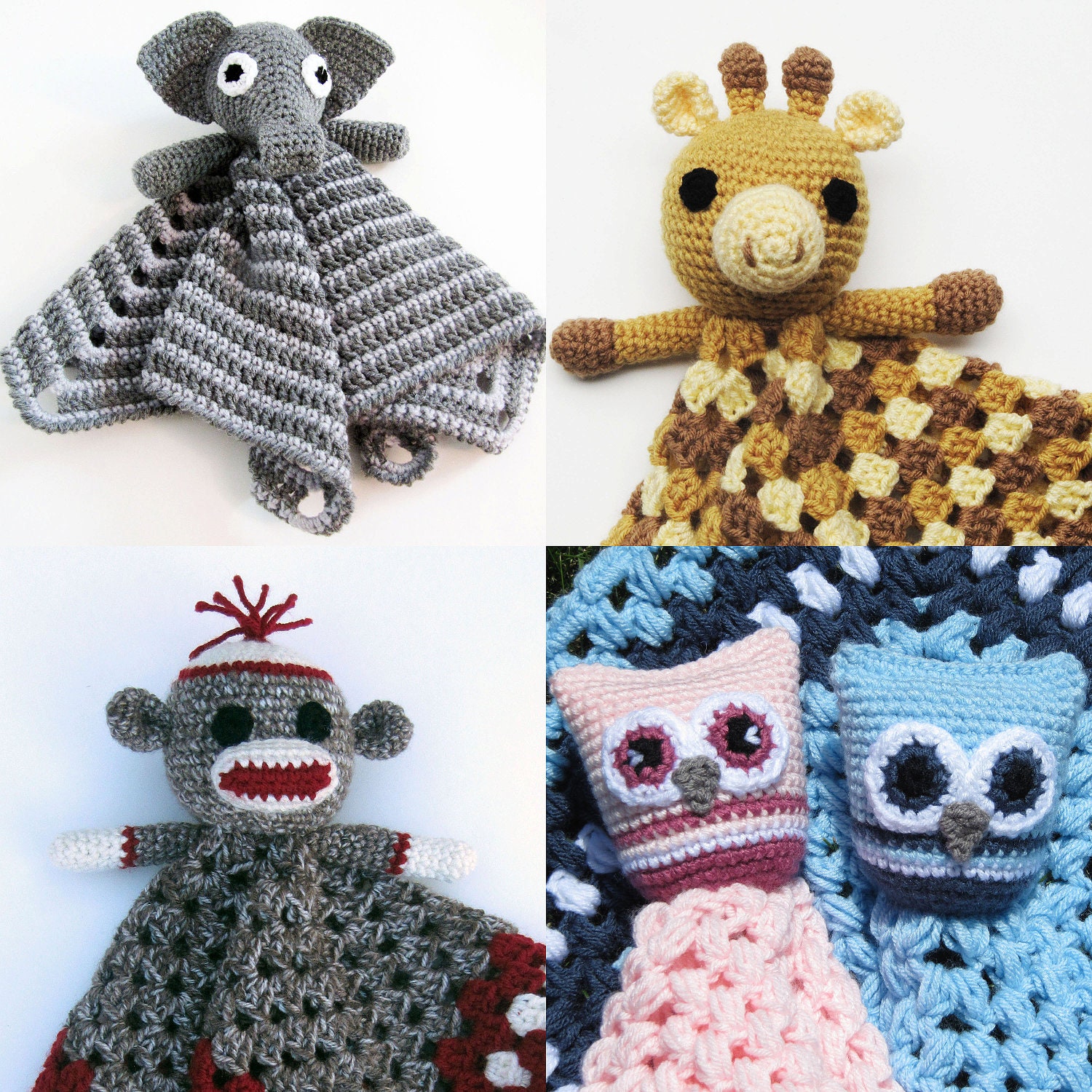 Bowtykes Crochet Pattern Combo Pack - any 4 for 15.00