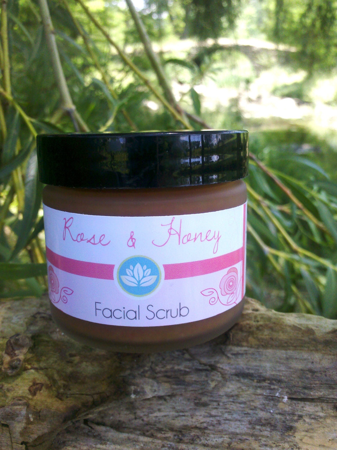 Face Wash Organic with Rose and Raw Honey 2oz