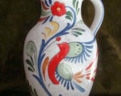 Large Signed Mojalica Italian Pitcher