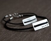 Couple's Stamped Bracelet Set - Customize with your own initials, word, date