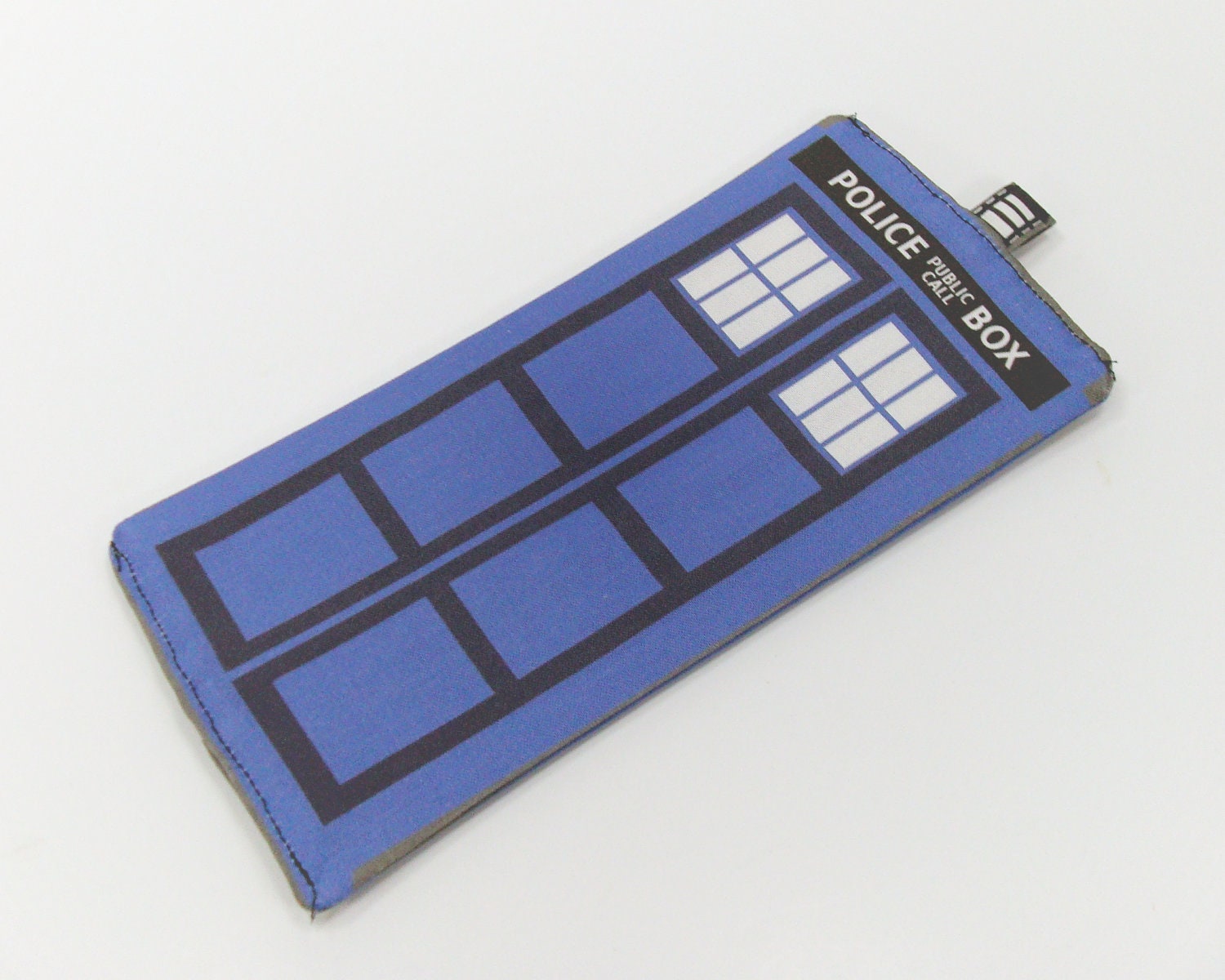 Tardis pencil case 8 inch doctor who zipper pouch
