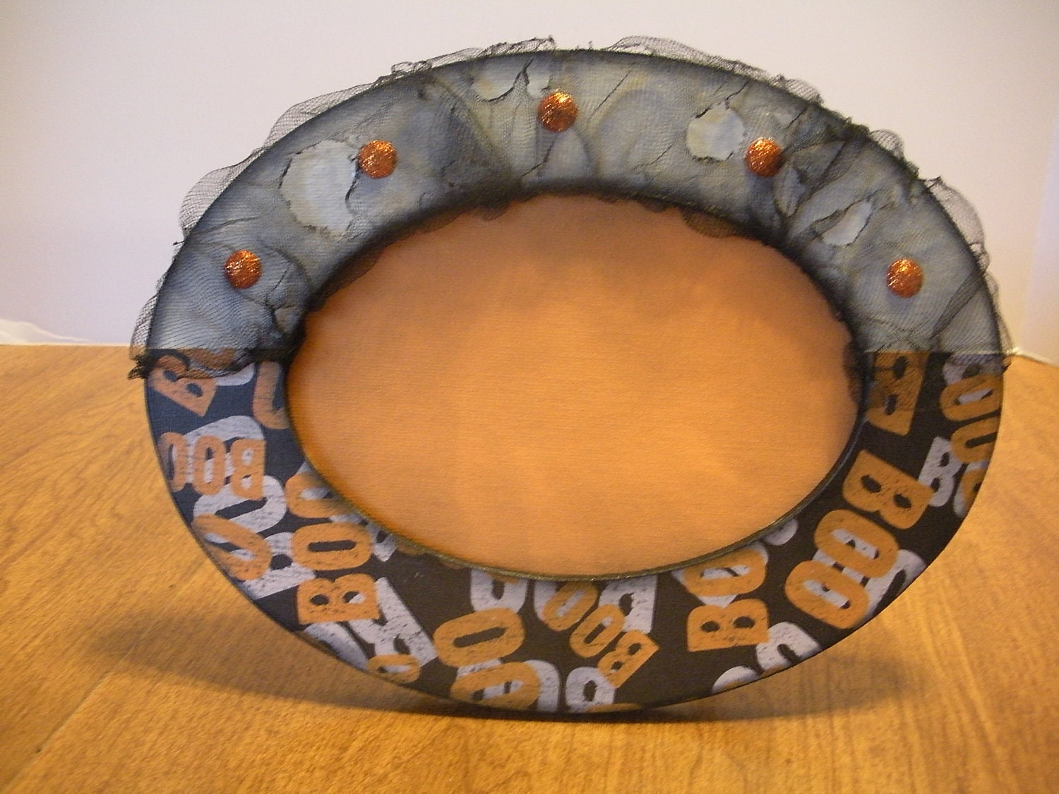 4" x 6" Halloween Boo Picture Frame / Ready To Ship