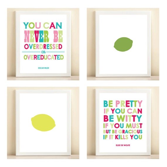 Lilly Pulitzer Inspired 'Lemon & Lime' Collection
