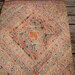 Embroided Tribal Textile Panel By The Hmong Hilltribe People