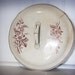 Brown Flowers Antique Ceramic Chamber Pot Lid
