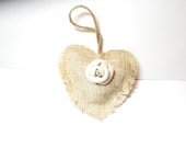 Wedding Beige flower Lavender , Cedar Sachet Hearts Natural Home Decor for Drawer or Closet - bridesmaid Gift  Aromatherapy