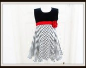 Girls Sewing Pattern Dress , INSTANT DOWNLOAD, Toddler Dress Pattern, Pdf Pattern, Rosette Dress