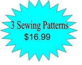 3 Girls Dress Sewing Pattern- Any 3 Patterns in my Shop for 16.99- Offer ends soon