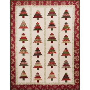 Quilt Table Runner Pattern Tree Lot by Cozy Quilt Designs