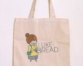 I Like Bread Nona Tote Bag //SUPER SALE//