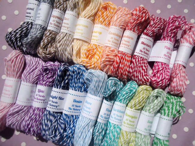 Baker's Twine - Choose 2 Colors - 30 Yards