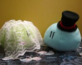 Bride and Groom Wedding Dango Plushie Couple - Wedding Gift - Wedding Shower